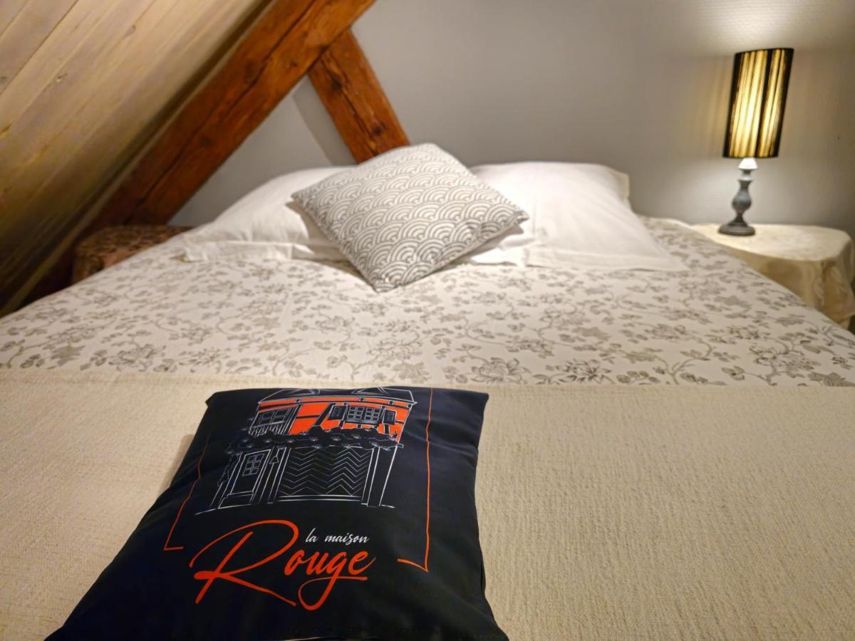 La Maison Rouge Au Coeur De La Ville. Riquewihr Luaran gambar